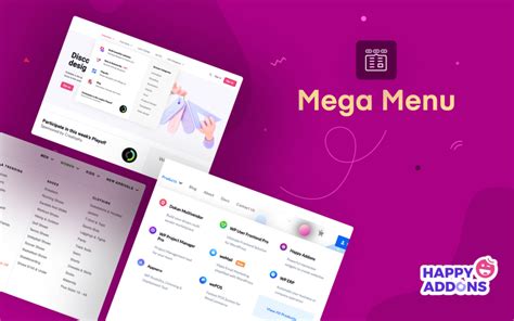 mega menu ui design|The Art of Mega Menus: A UX Designer’s Guide .